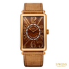Franck Muller Long Island Rose Gold Brown Dial