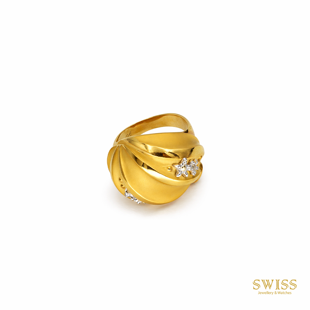Carrera y Carrera Galaxy Gold Ring DA12420