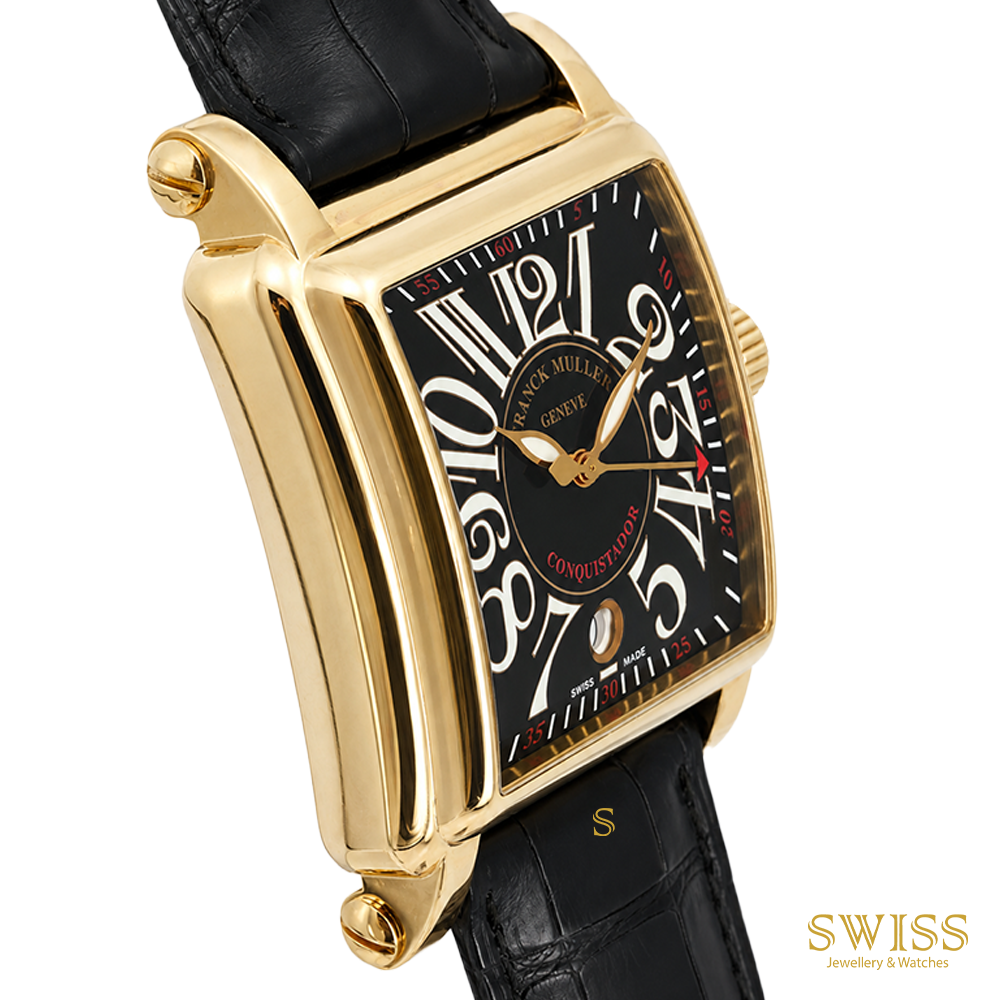 Franck Muller Conquistador Rose Gold Brown Dial