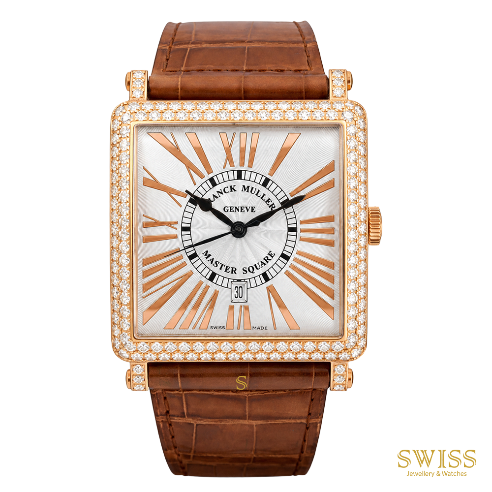 Franck Muller Master Square Diamond Rose Gold