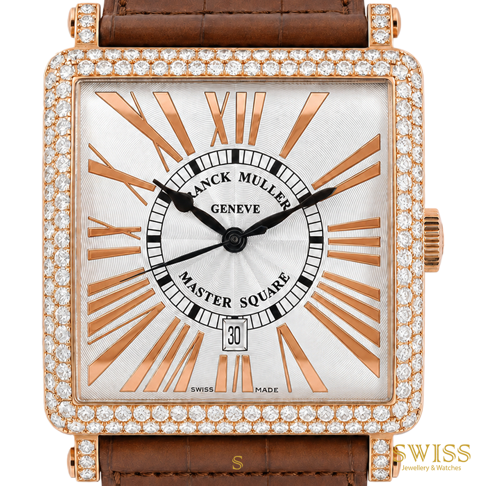 Franck Muller Master Square Diamond Rose Gold