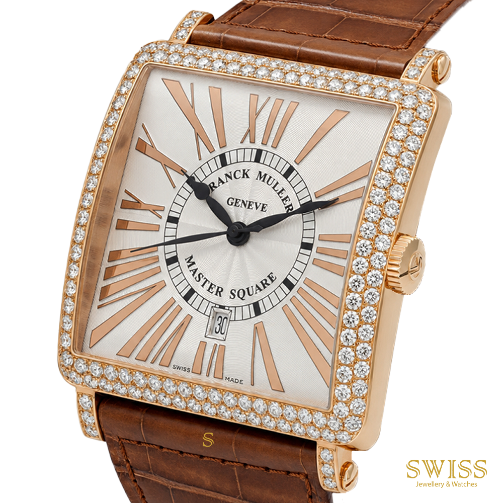 Franck Muller Master Square Diamond Rose Gold