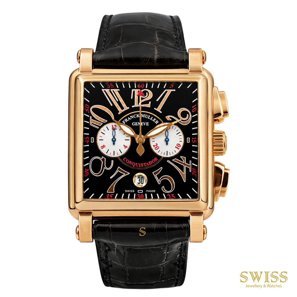 Franck Muller Conquistador Chronograph Rose Gold