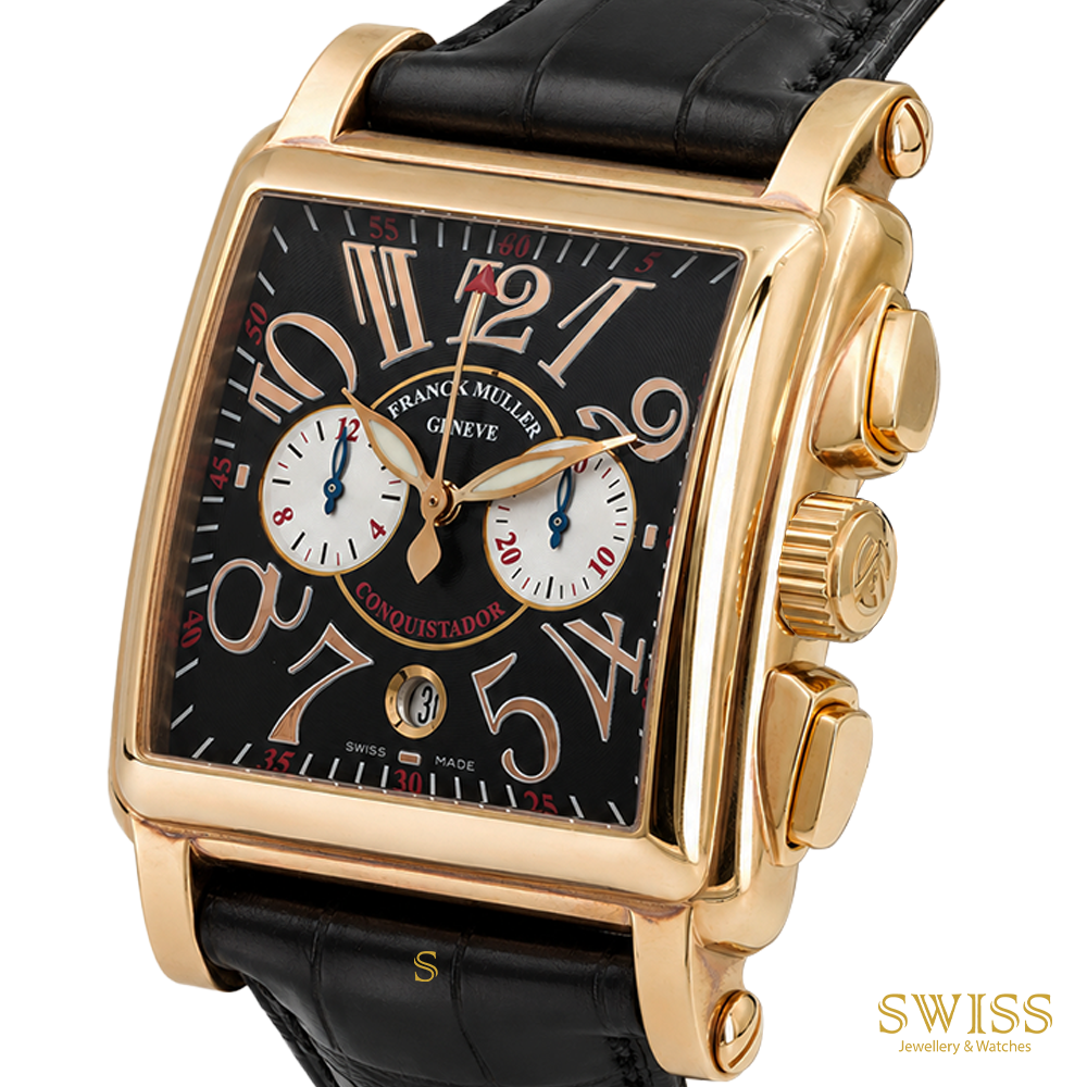 Franck Muller Conquistador Chronograph Rose Gold
