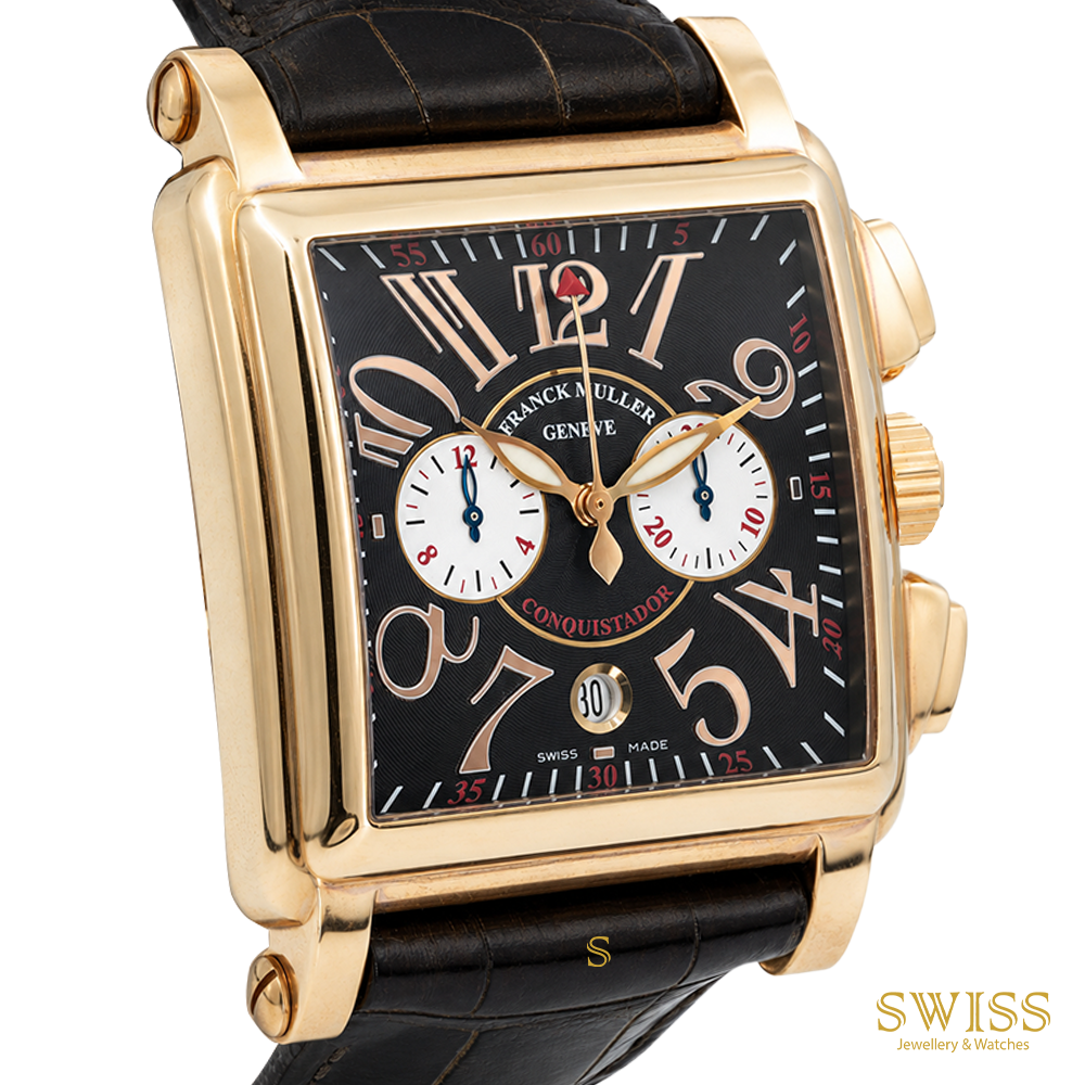 Franck Muller Conquistador Chronograph Rose Gold