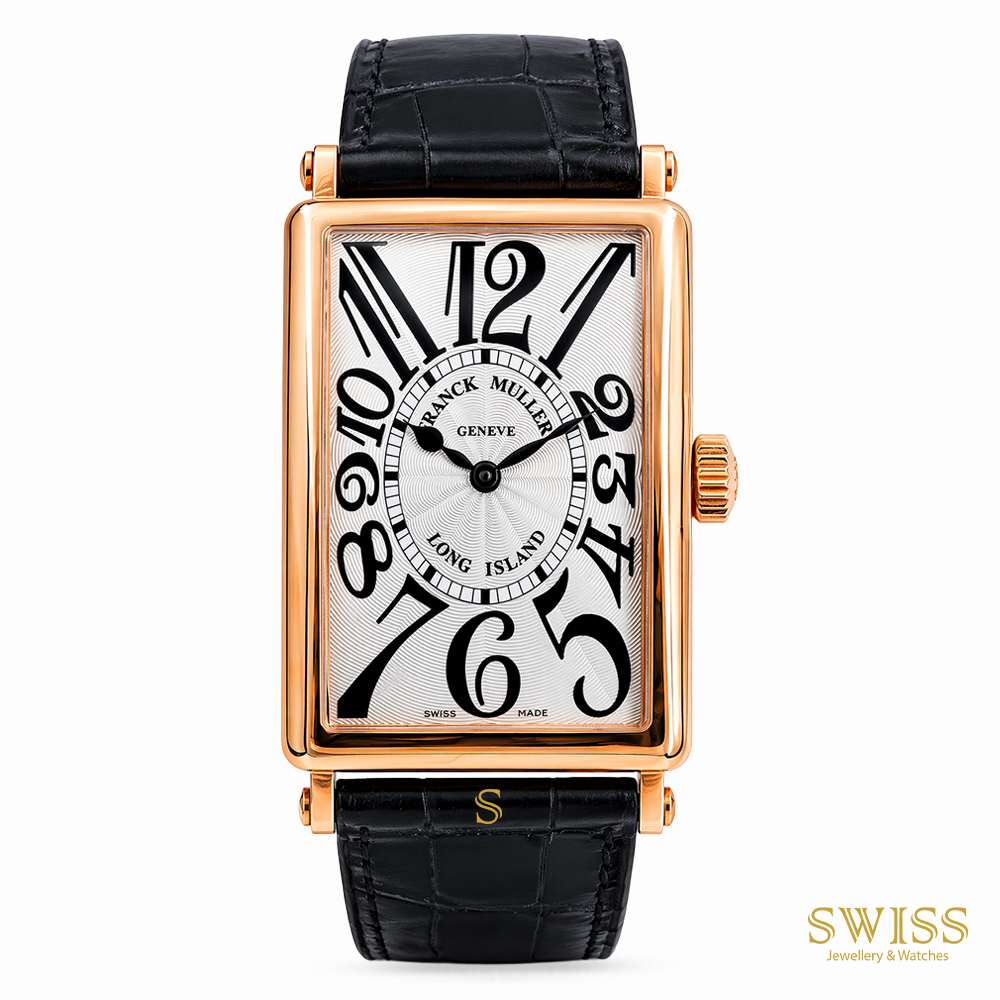 Franck Muller Long Island Rose Gold – Elegant Rectangular Icon