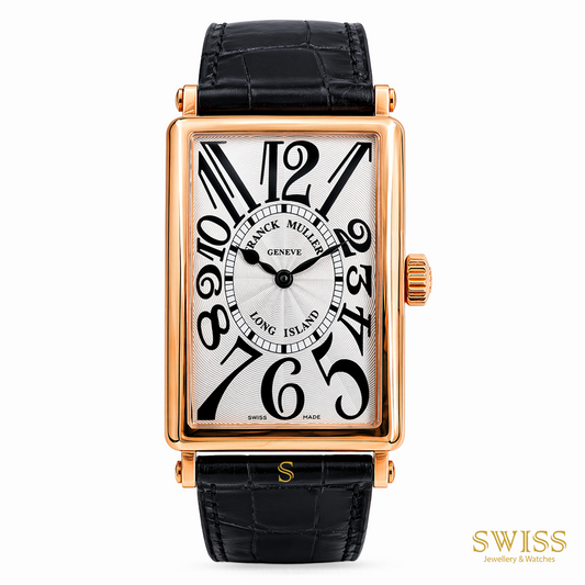Franck Muller Long Island Rose Gold – Elegant Rectangular Icon