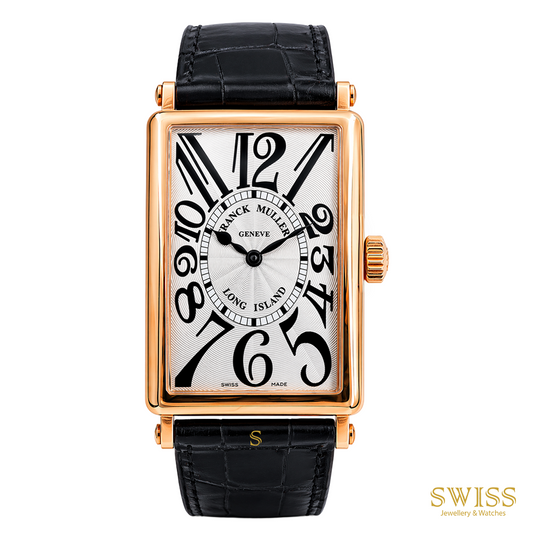 Franck Muller Long Island Rose Gold – Elegant Rectangular Icon