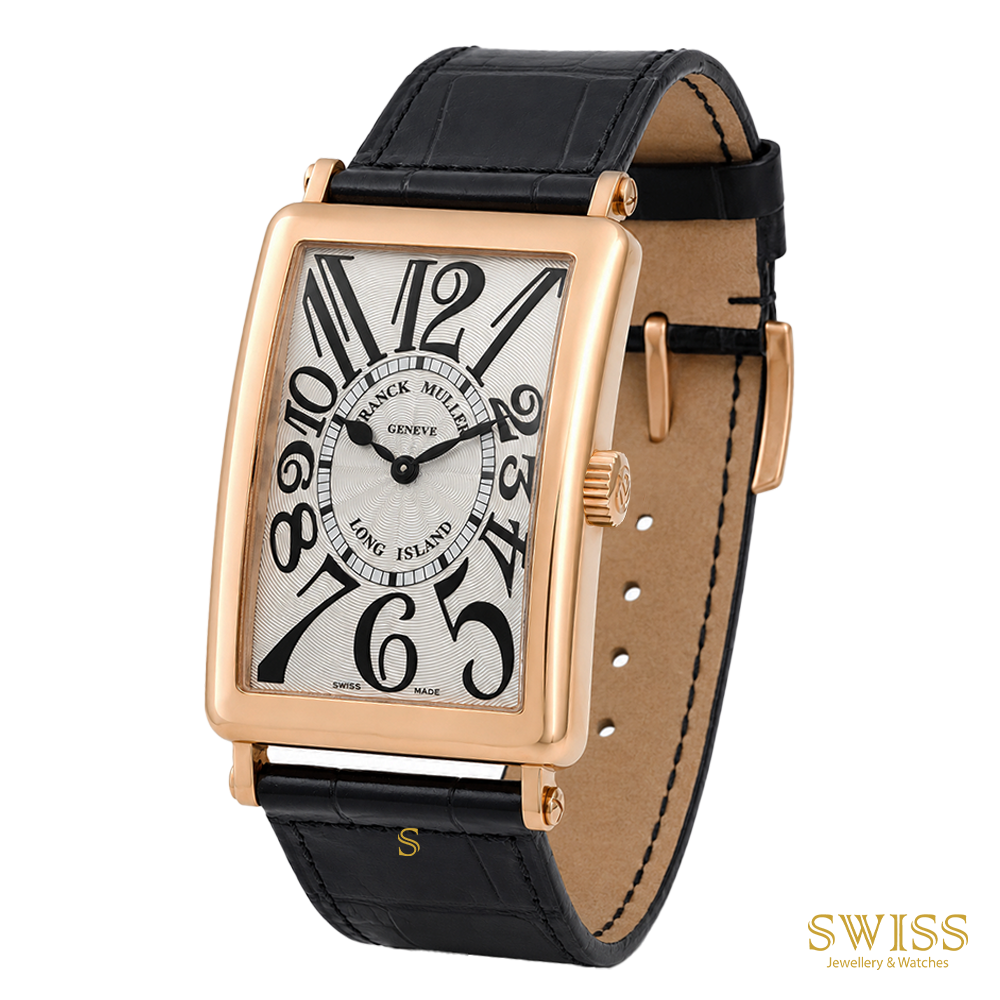 Franck Muller Long Island Rose Gold – Elegant Rectangular Icon