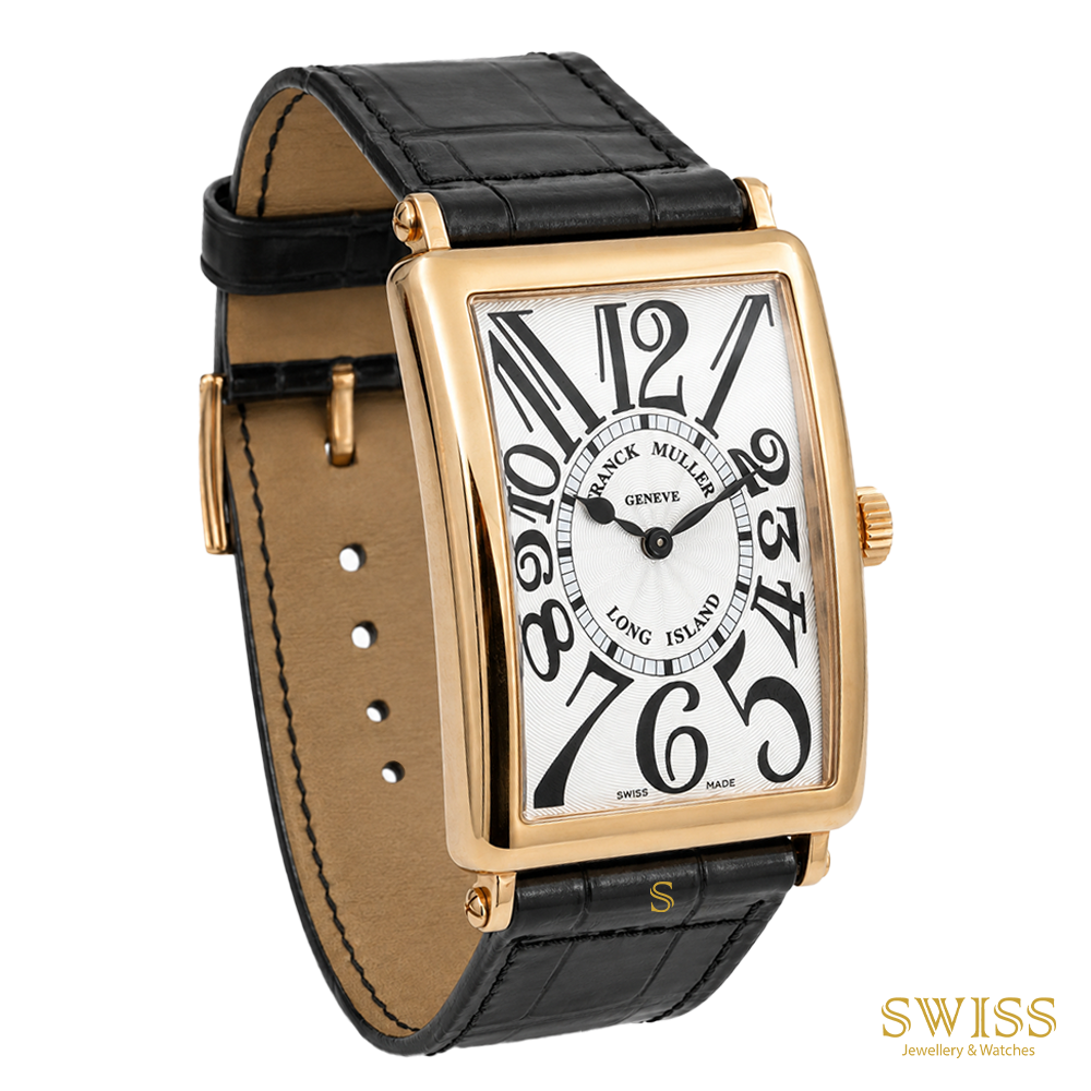 Franck Muller Long Island Rose Gold – Elegant Rectangular Icon