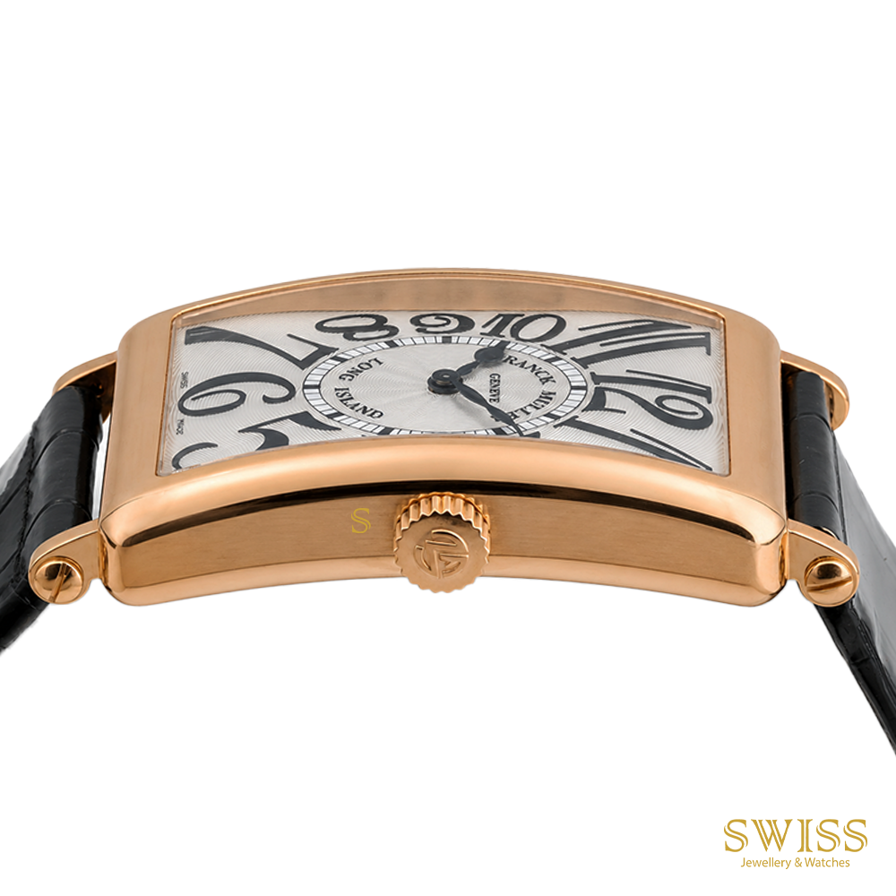 Franck Muller Long Island Rose Gold – Elegant Rectangular Icon