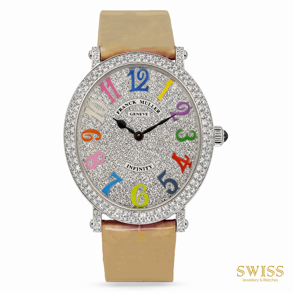 Franck Muller Round Color Dreams Diamond – White Gold Statement