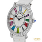Franck Muller Round Color Dreams Diamond White Strap