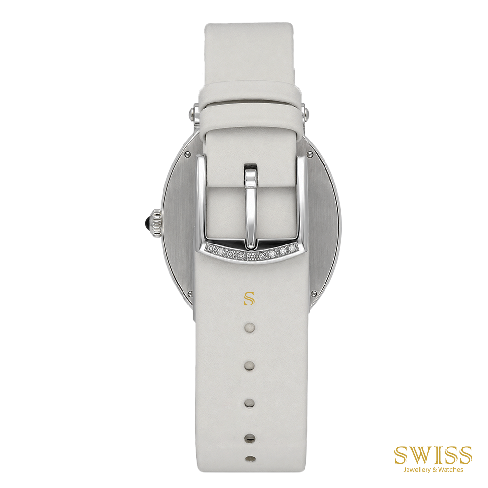 Franck Muller Round Color Dreams Diamond White Strap