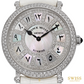 Franck Muller Sunrise Diamond MOP Dial White Strap