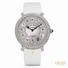 Franck Muller Sunrise Diamond MOP Dial White Strap