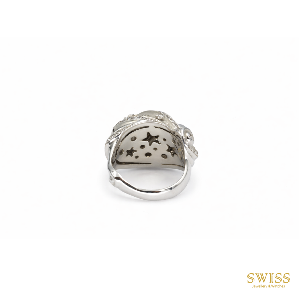 Carrera y Carrera Galaxy Diamond Ring White Gold DA12421