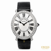 Franck Muller Round Diamond Roman Dial White Gold
