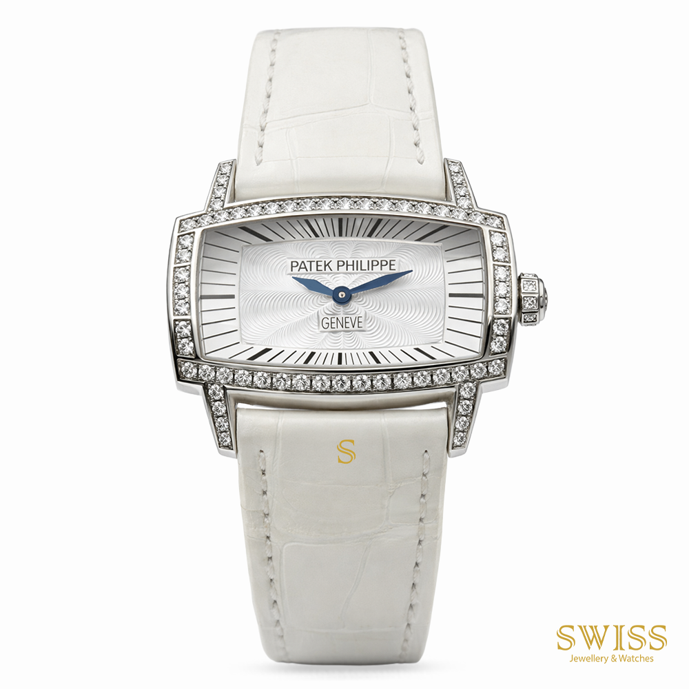 Patek Philippe Gondolo Gemma White Gold Diamond Silver Dial