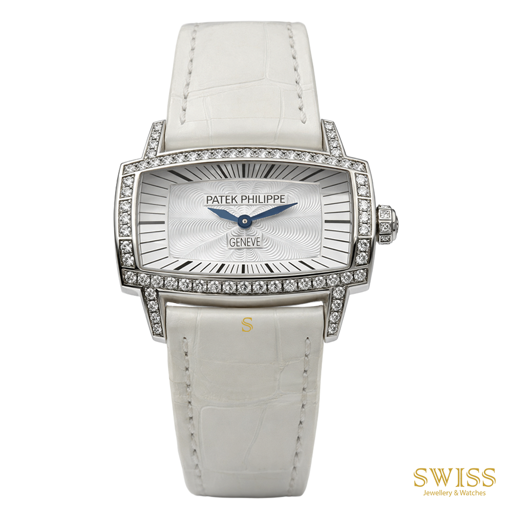 Patek Philippe Gondolo Gemma White Gold Diamond Silver Dial