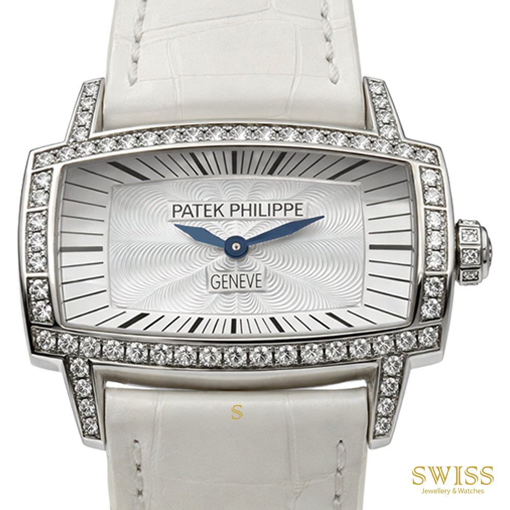 Patek Philippe Gondolo Gemma White Gold Diamond Silver Dial