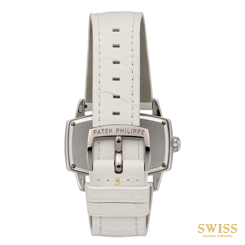 Patek Philippe Gondolo Gemma White Gold Diamond Silver Dial