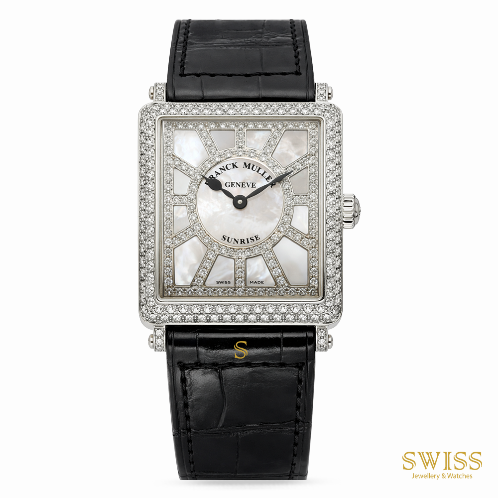 Franck Muller Master Square Sunrise Diamond MOP Dial