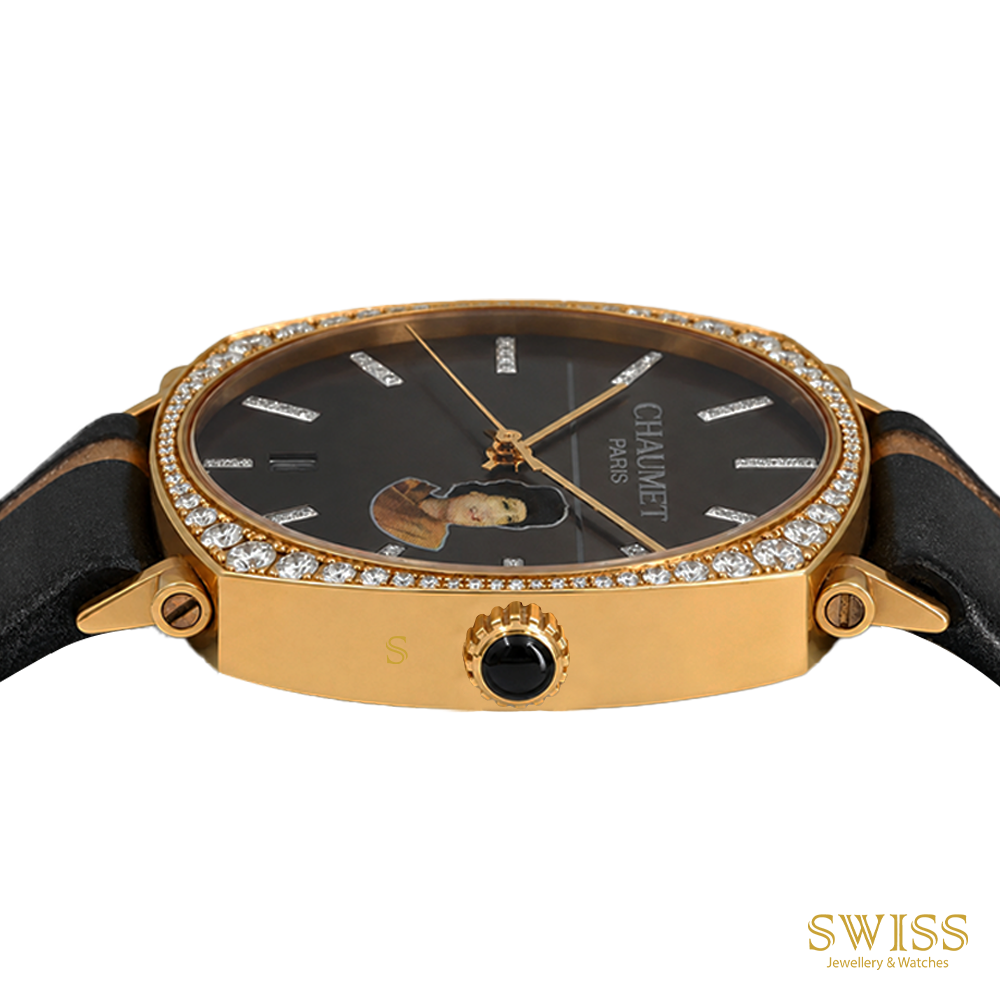 Chaumet Dandy Diamond Rose Gold Brown Dial Limited Edition