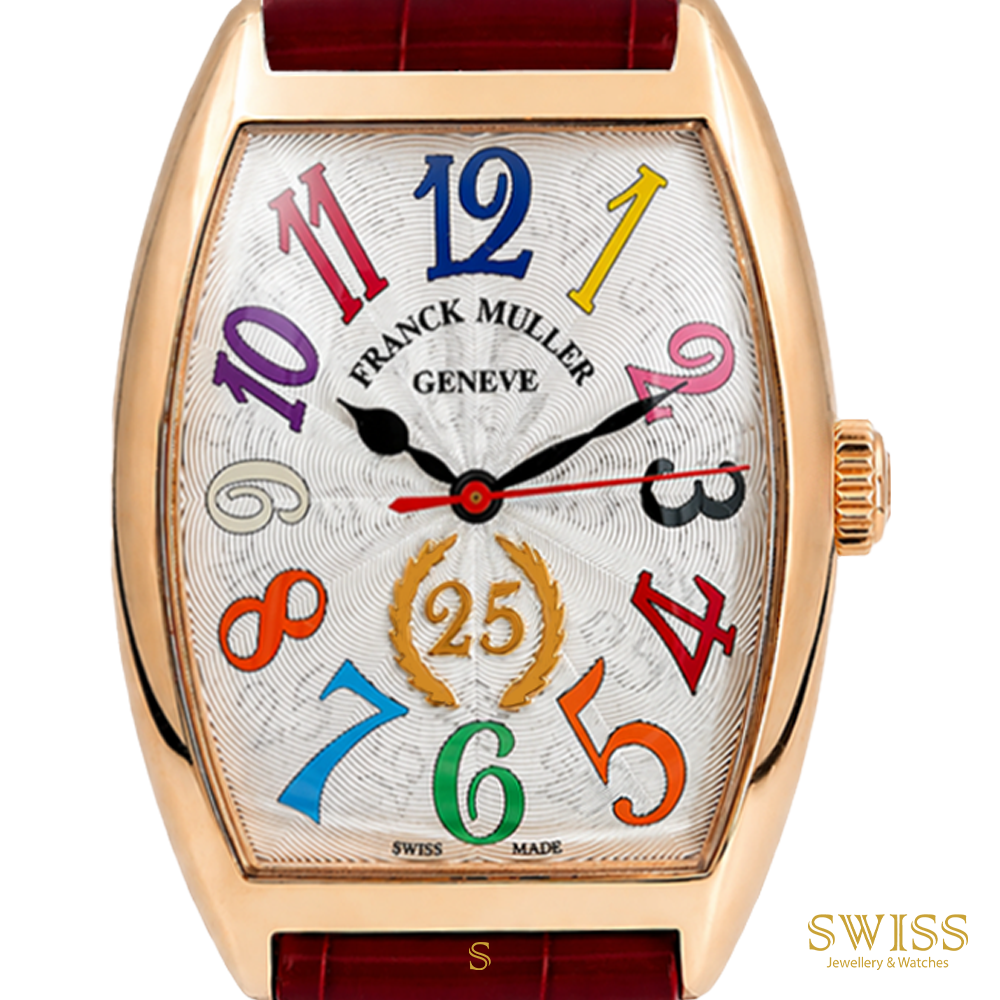 Franck Muller Cintrée Curvex Color Dreams 25th Anniversary Limited Edition
