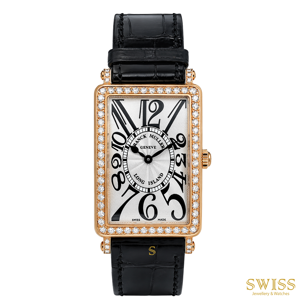 Franck Muller Long Island Diamond Rose Gold Quartz