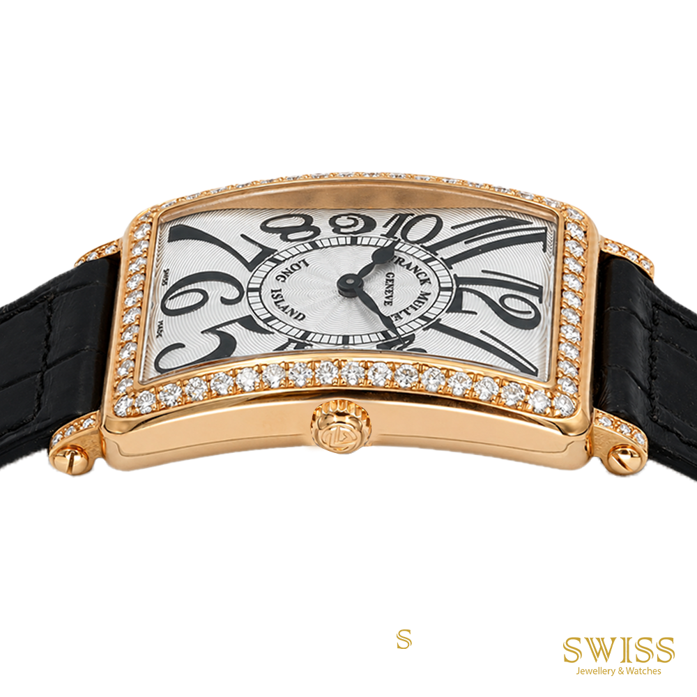 Franck Muller Long Island Diamond Rose Gold Quartz