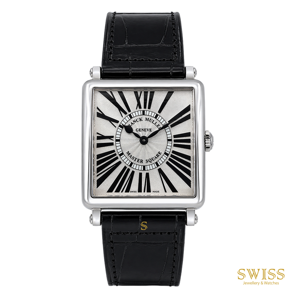 Franck Muller Master Square Stainless Steel Guilloché Dial