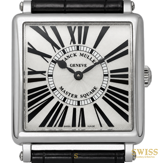 Franck Muller Master Square Stainless Steel Guilloché Dial