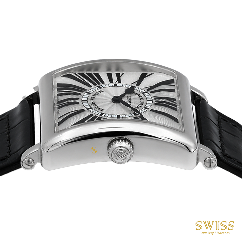 Franck Muller Master Square Stainless Steel Guilloché Dial