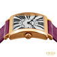 Franck Muller Master Square Rose Gold Purple Strap