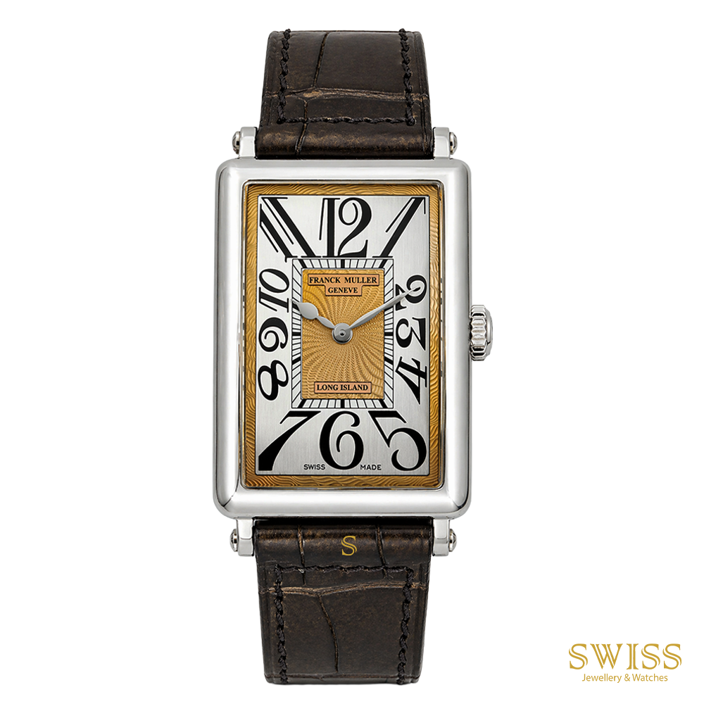 Franck Muller Long Island Two-Tone Guilloché Dial