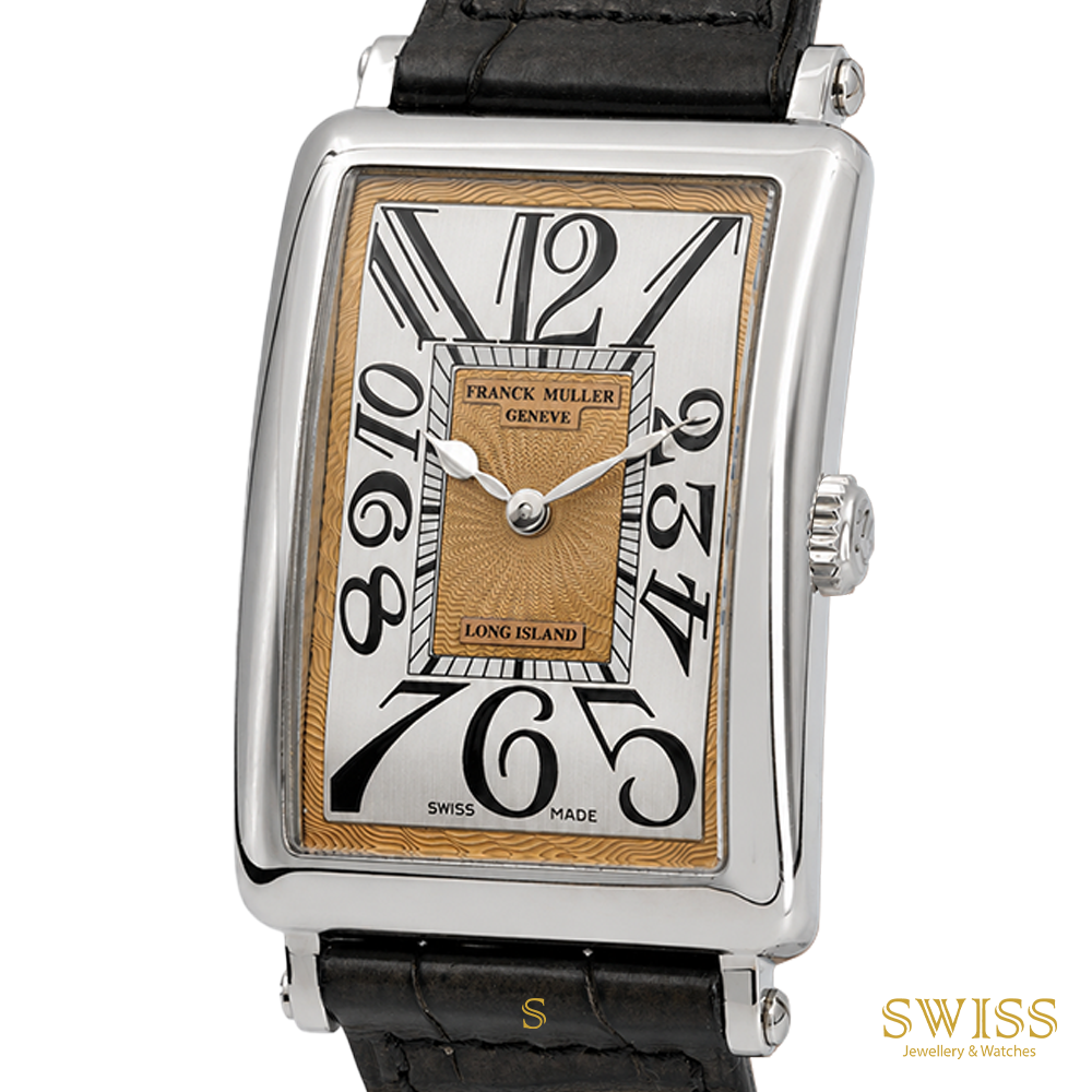 Franck Muller Long Island Two-Tone Guilloché Dial