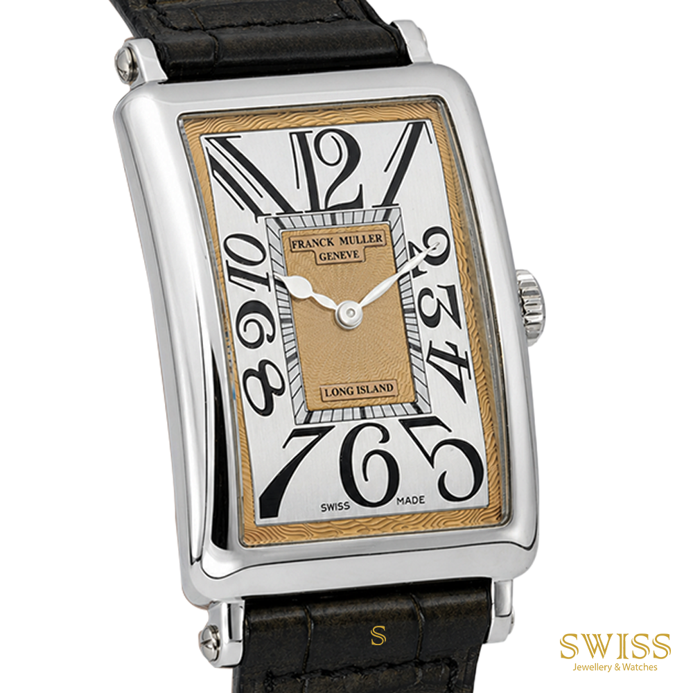 Franck Muller Long Island Two-Tone Guilloché Dial