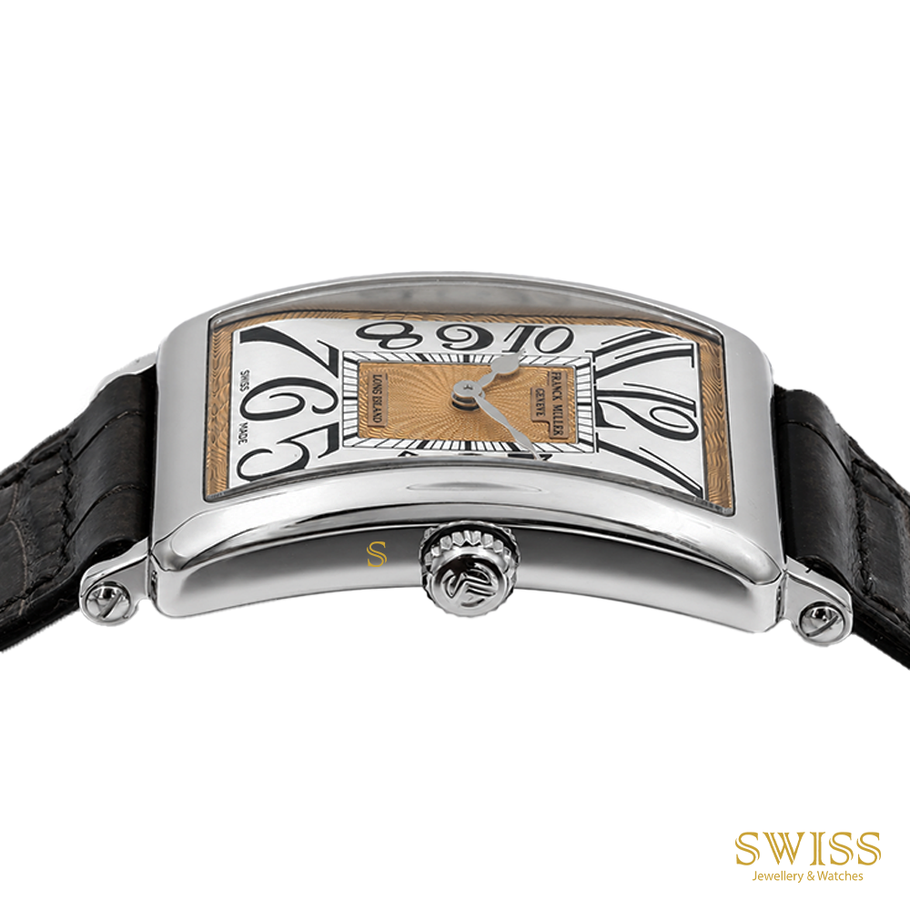 Franck Muller Long Island Two-Tone Guilloché Dial