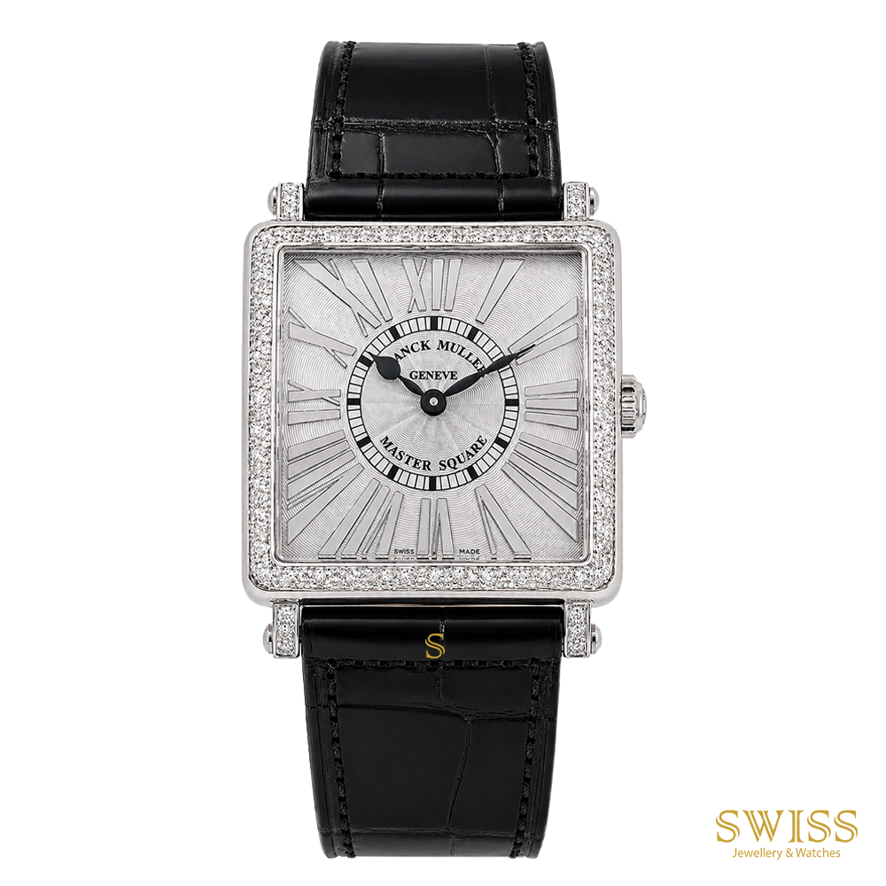 Franck Muller Master Square Relief Diamond White Gold