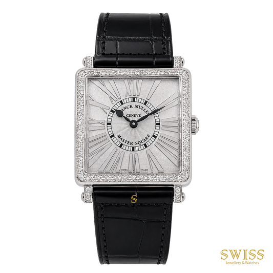 Franck Muller Master Square Relief Diamond White Gold