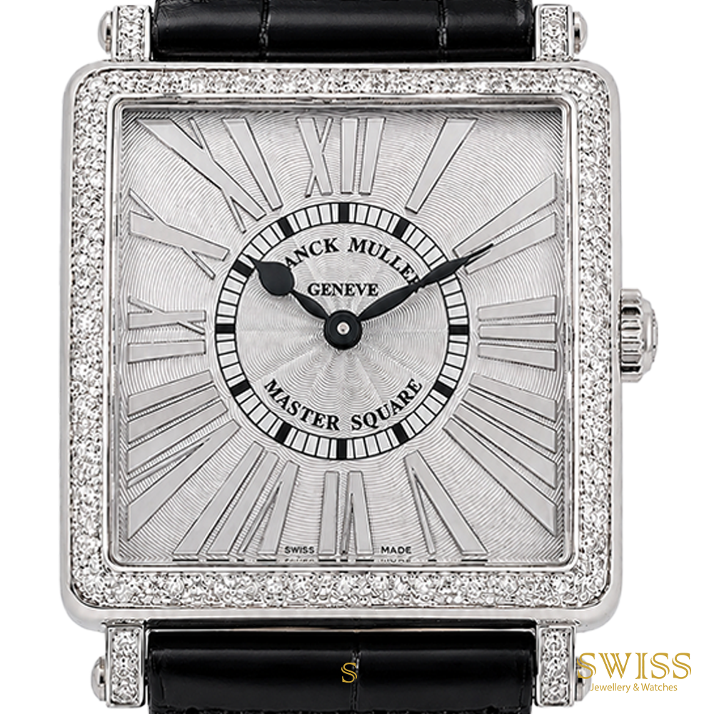 Franck Muller Master Square Relief Diamond White Gold