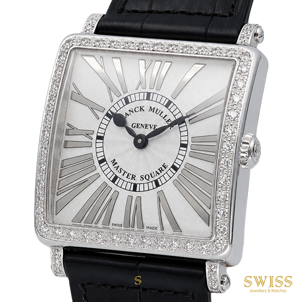 Franck Muller Master Square Relief Diamond White Gold