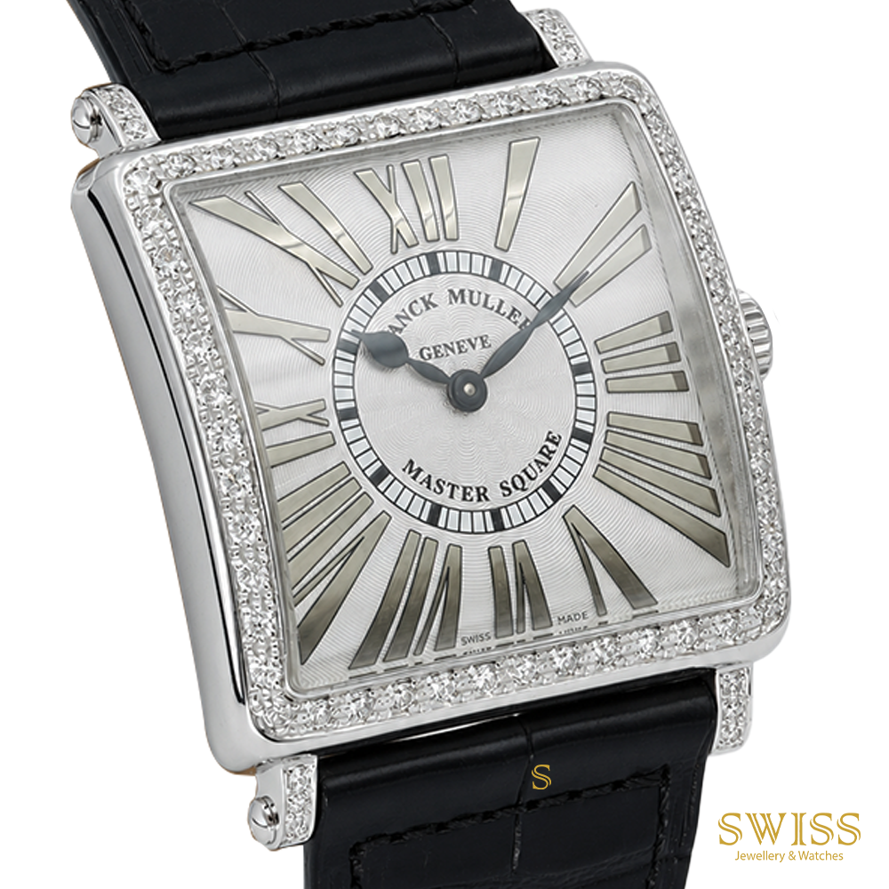 Franck Muller Master Square Relief Diamond White Gold