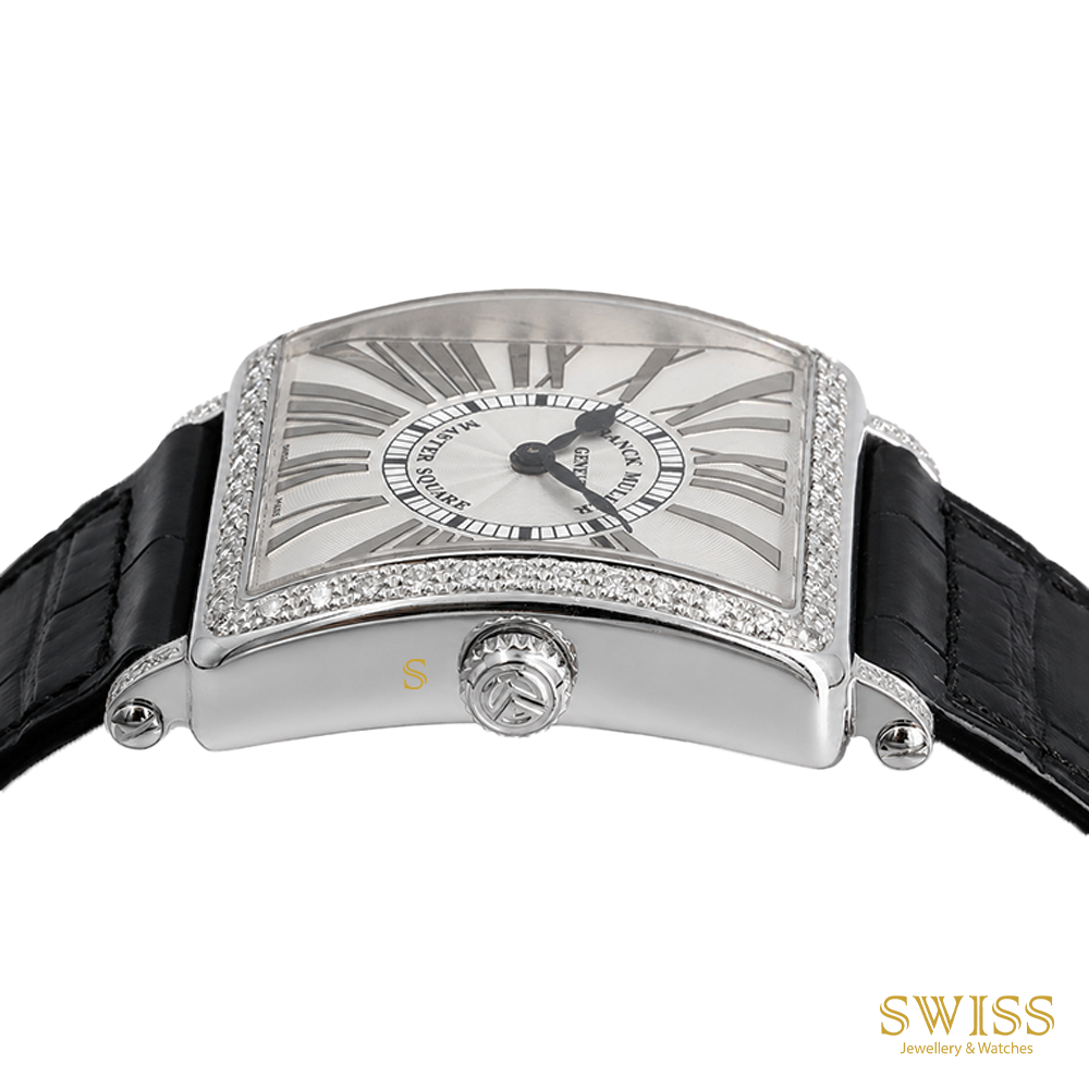 Franck Muller Master Square Relief Diamond White Gold