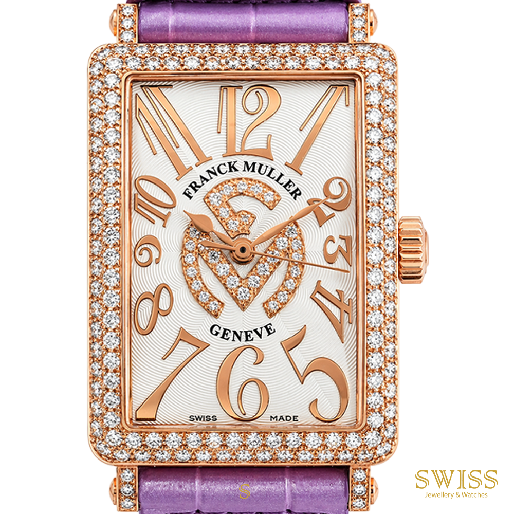 Franck Muller Long Island Diamond Heart Rose Gold