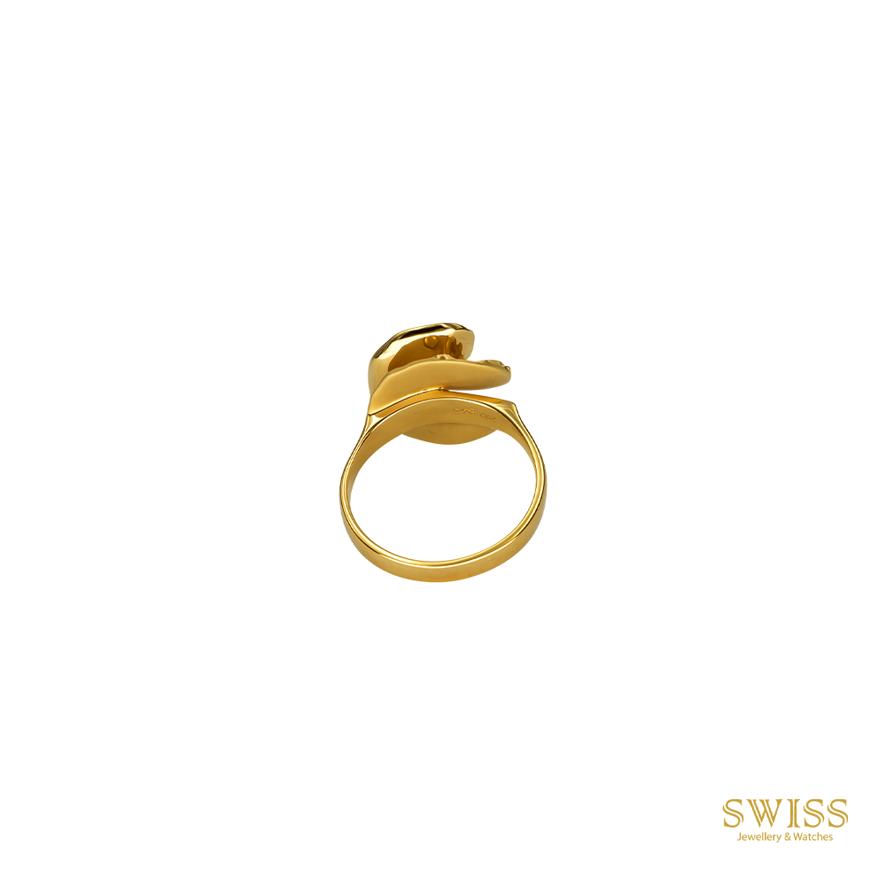 Carrera y Carrera Spiral Shell Gold Ring DA1252301