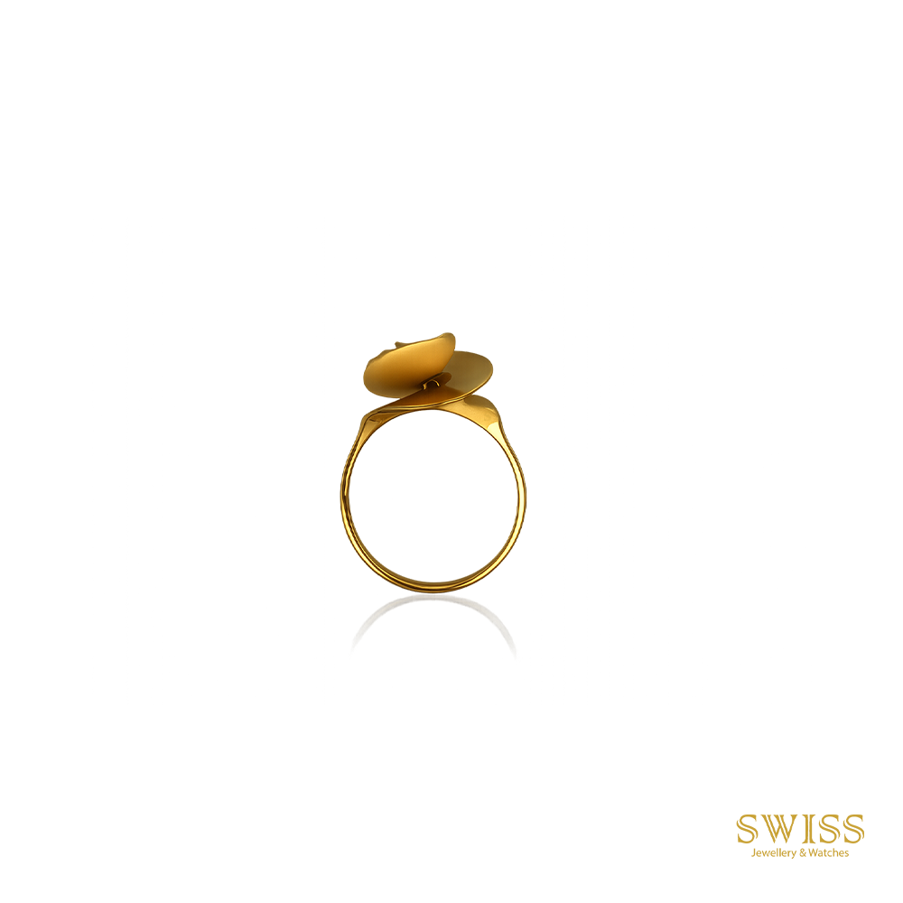 Carrera y Carrera Spiral Shell Gold Ring DA1252301
