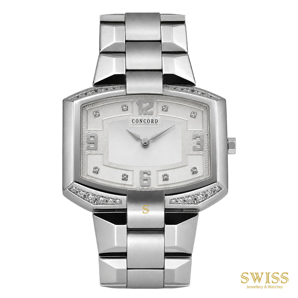 Concord La Scala Diamond Stainless Steel