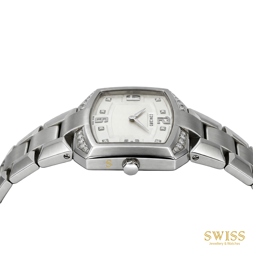 Concord La Scala Diamond Stainless Steel